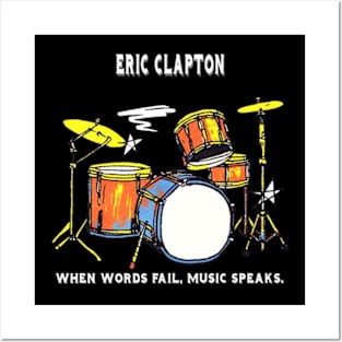 Eric Clapton Posters and Art